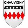 Chauvigny Sticker wappen, gelsenkirchen, augsburg, klebender aufkleber
