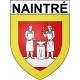 Stickers coat of arms Naintré adhesive sticker