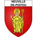 Adesivi stemma Neuville-de-Poitou adesivo