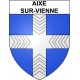 Aixe-sur-Vienne Sticker wappen, gelsenkirchen, augsburg, klebender aufkleber