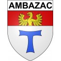 Ambazac Sticker wappen, gelsenkirchen, augsburg, klebender aufkleber