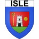 Isle 87 ville Stickers blason autocollant adhésif