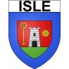 Adesivi stemma Isle adesivo