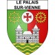 Stickers coat of arms Le Palais-sur-Vienne adhesive sticker
