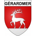 Pegatinas escudo de armas de Gérardmer adhesivo de la etiqueta engomada