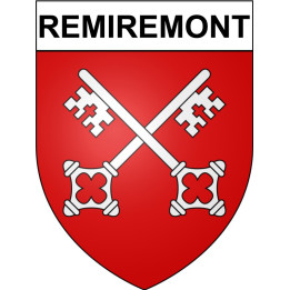 Stickers coat of arms Remiremont adhesive sticker
