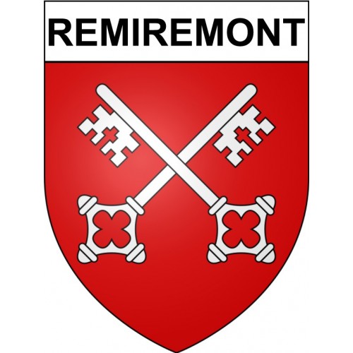 Stickers coat of arms Remiremont adhesive sticker