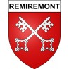 Remiremont Sticker wappen, gelsenkirchen, augsburg, klebender aufkleber