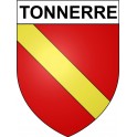 Tonnerre 89 ville Stickers blason autocollant adhésif