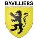 Stickers coat of arms Bavilliers adhesive sticker