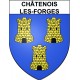 Châtenois-les-Forges 90 ville Stickers blason autocollant adhésif