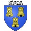 Stickers coat of arms Châtenois-les-Forges adhesive sticker