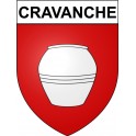 Stickers coat of arms Cravanche adhesive sticker