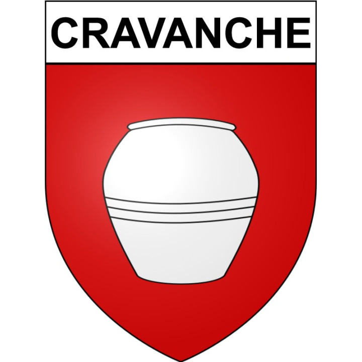 Cravanche Sticker wappen, gelsenkirchen, augsburg, klebender aufkleber