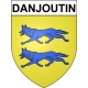 Danjoutin 90 ville Stickers blason autocollant adhésif