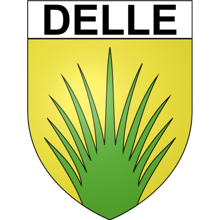 Delle Sticker wappen, gelsenkirchen, augsburg, klebender aufkleber