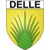 Delle 90 ville Stickers blason autocollant adhésif