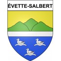 Stickers coat of arms évette-Salbert adhesive sticker