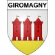 Giromagny 90 ville Stickers blason autocollant adhésif