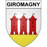 Giromagny Sticker wappen, gelsenkirchen, augsburg, klebender aufkleber