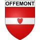 Offemont Sticker wappen, gelsenkirchen, augsburg, klebender aufkleber