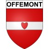 Adesivi stemma Offemont adesivo