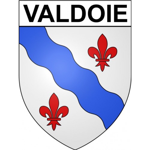Stickers coat of arms Valdoie adhesive sticker
