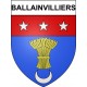 Adesivi stemma Ballainvilliers adesivo