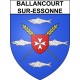 Stickers coat of arms Ballancourt-sur-Essonne adhesive sticker