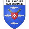 Ballancourt-sur-Essonne 91 ville Stickers blason autocollant adhésif