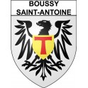 Stickers coat of arms Boussy-Saint-Antoine adhesive sticker