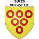 Stickers coat of arms Bures-sur-Yvette adhesive sticker