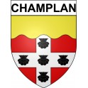 Adesivi stemma Champlan adesivo