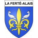 Stickers coat of arms La Ferté-Alais adhesive sticker