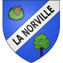 Stickers coat of arms La Norville adhesive sticker
