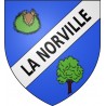 La Norville Sticker wappen, gelsenkirchen, augsburg, klebender aufkleber