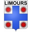 Stickers coat of arms Limours adhesive sticker