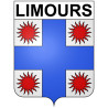 Stickers coat of arms Limours adhesive sticker