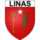 Adesivi stemma Linas adesivo