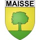 Maisse 91 ville Stickers blason autocollant adhésif