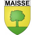 Maisse 91 ville Stickers blason autocollant adhésif