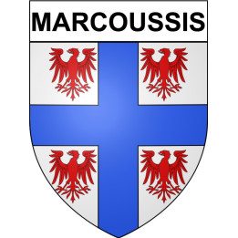Marcoussis Sticker wappen, gelsenkirchen, augsburg, klebender aufkleber