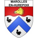 Adesivi stemma Marolles-en-Hurepoix adesivo