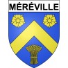 Méréville 91 ville Stickers blason autocollant adhésif