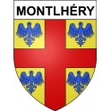 Stickers coat of arms Montlhéry adhesive sticker