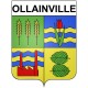 Stickers coat of arms Ollainville adhesive sticker