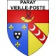 Pegatinas escudo de armas de Paray-Vieille-Poste adhesivo de la etiqueta engomada