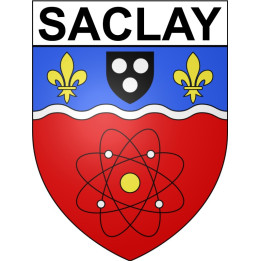 Stickers coat of arms Saclay adhesive sticker