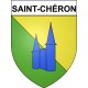 Pegatinas escudo de armas de Saint-Chéron adhesivo de la etiqueta engomada