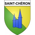 Stickers coat of arms Saint-Chéron adhesive sticker